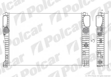 501608-1 Polcar Радиаторы охлаждения