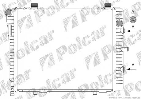 500208-6 Polcar Радиаторы охлаждения