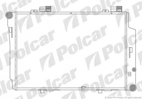 5002083X Polcar Радиаторы охлаждения