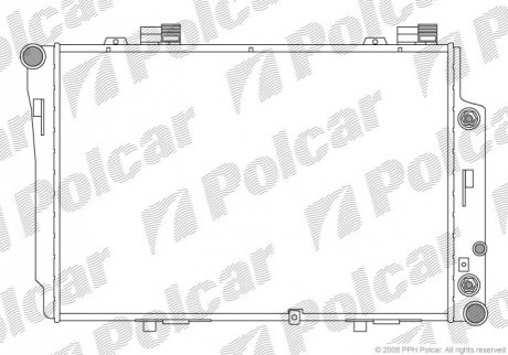 500208-2 Polcar Радиаторы охлаждения