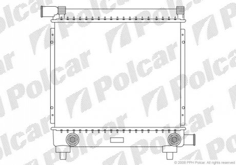 500108-2 Polcar Радиаторы охлаждения