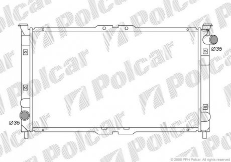 457708-1 Polcar Радиаторы охлаждения