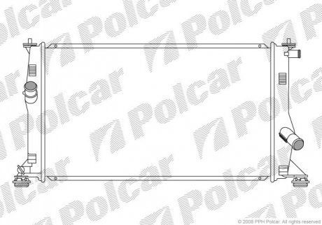 4526083K Polcar Радиаторы охлаждения