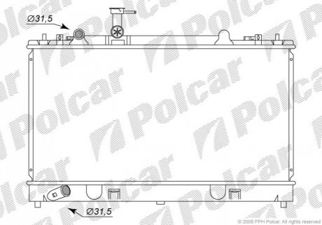 4519083K Polcar Радиаторы охлаждения