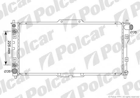 451608-5 Polcar Радиаторы охлаждения