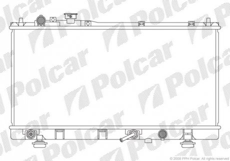 450908-4 Polcar Радиаторы охлаждения