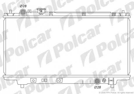 450708-1 Polcar Радиаторы охлаждения