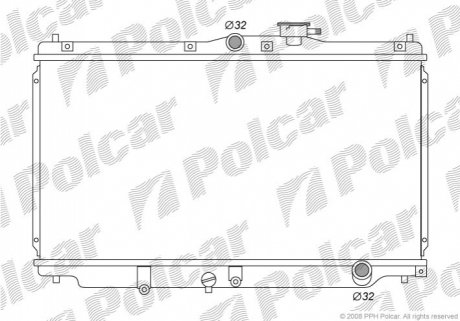 381708-3 Polcar Радиаторы охлаждения