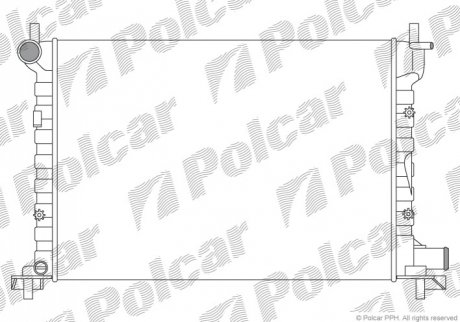 321008A2 Polcar Радиаторы охлаждения