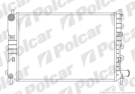 320608A4 Polcar Радиаторы охлаждения