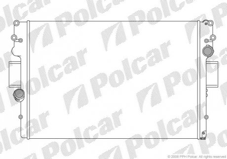 305208A5 Polcar Радиаторы охлаждения