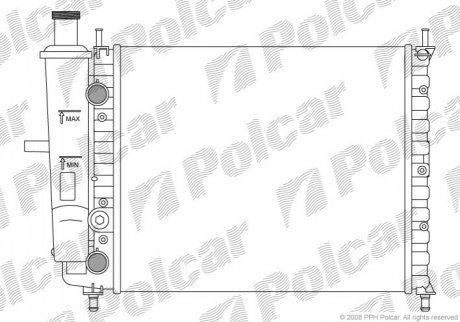 301808-5 Polcar Радиаторы охлаждения