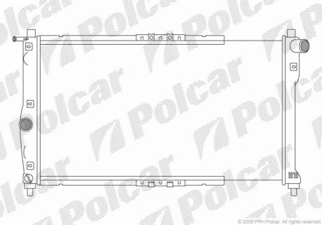 292208A1 Polcar Радиаторы охлаждения