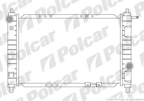 290208 Polcar Радиаторы охлаждения