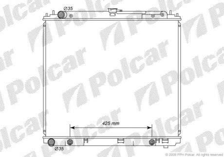 2782082K Polcar Радиаторы охлаждения