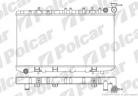 2728081K Polcar Радиаторы охлаждения