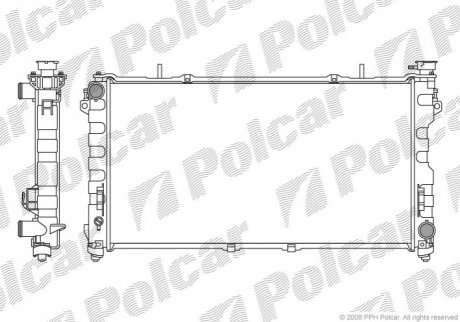 2420082K Polcar Радиаторы охлаждения