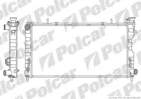 242008-1 Polcar Радиаторы охлаждения