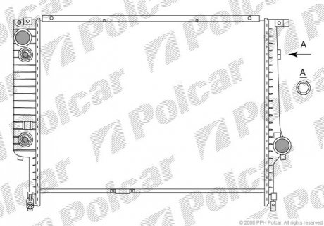 200708-4 Polcar Радиаторы охлаждения