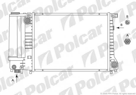 200708-1 Polcar Радиаторы охлаждения