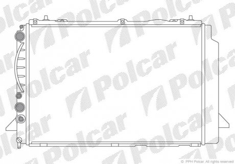 130808A2 Polcar Радиаторы охлаждения