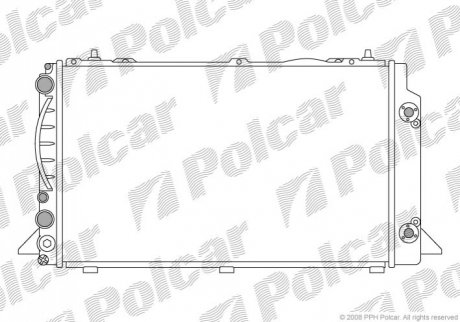 130808-7 Polcar Радиаторы охлаждения