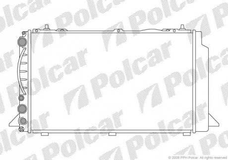 130808-1 Polcar Радиаторы охлаждения