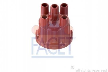 2.7529PHT FACET Крышка распределителя зажигания Audi 100/80 1.8/2.0 83-91 (2.7529PHT) FACET