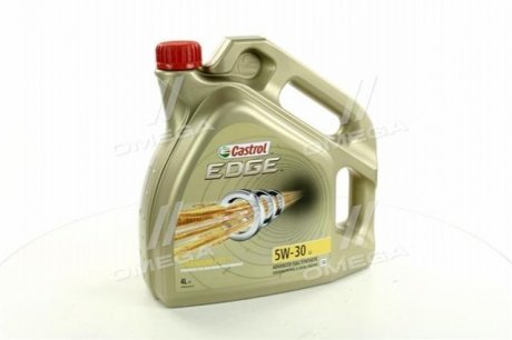 15668E CASTROL Масло ДВС 5W-30 Castrol EDGE LL ACEA C3, VW 504 00/507 00, 4л, синт.