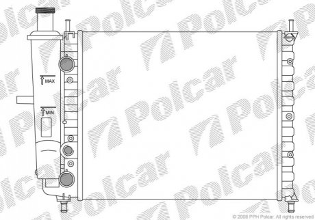 301808-1 Polcar Радиаторы охлаждения