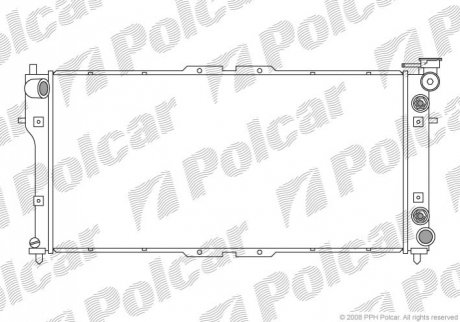 451608-2 Polcar Радиаторы охлаждения