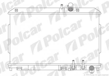 454808-2 Polcar Радиаторы охлаждения