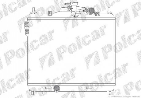 4042085X Polcar Радиаторы охлаждения