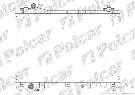 7426081K Polcar Радиаторы охлаждения