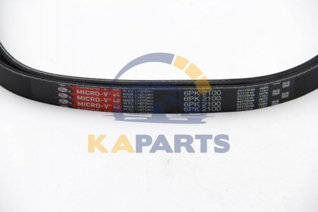 6PK2100 Gates Ремінь генератора 6PK2100 Vito OM601 (+AC)/LT2.5 (+AC)