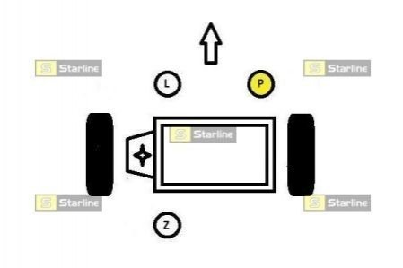 SM 0009 STARLINE Опора двигуна / КПП