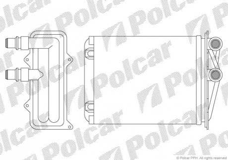 6026N8-1 Polcar Радиаторы обогрева