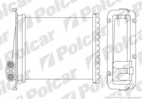 9085N8-1 Polcar Радиаторы обогрева