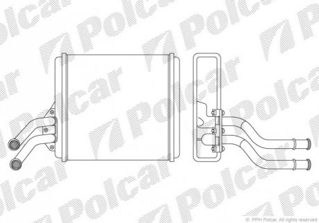 9044N8-1 Polcar Радиаторы обогрева