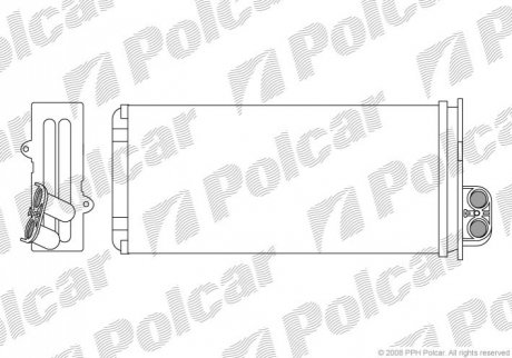 6041N8-1 Polcar Радиаторы обогрева