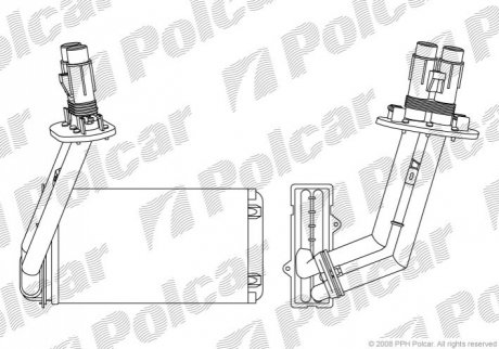 6032N8-4 Polcar Радиаторы обогрева