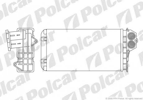 5723N8-1 Polcar Радиаторы обогрева