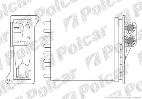 5065N82X Polcar Радиаторы обогрева