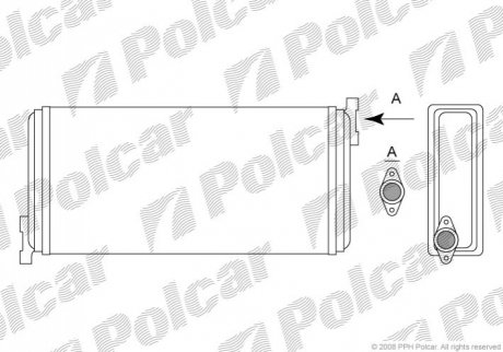 5001N8-1 Polcar Радиаторы обогрева