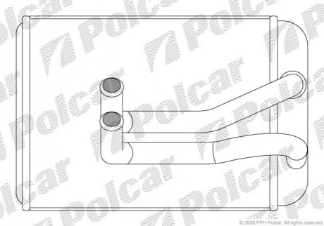 4024N81X Polcar Радиаторы обогрева