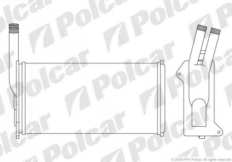 3203N8-1 Polcar Радиаторы обогрева