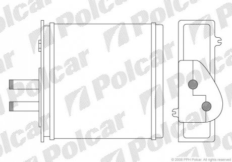 3017N8-1 Polcar Радиаторы обогрева