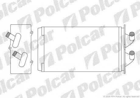 3001N8-1 Polcar Радиаторы обогрева