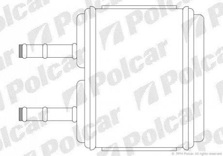 2901N8-1 Polcar Радиаторы обогрева