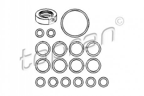 107356 TOPRAN / HANS PRIES Комплект прокладок